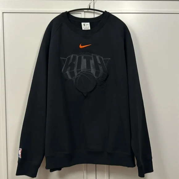 Crewneck Sweater Kith Nike Crewneck Kith X Nike NY Knicks Fleece